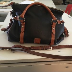 Dooney and Bourke Florentine Tasseled Satchel